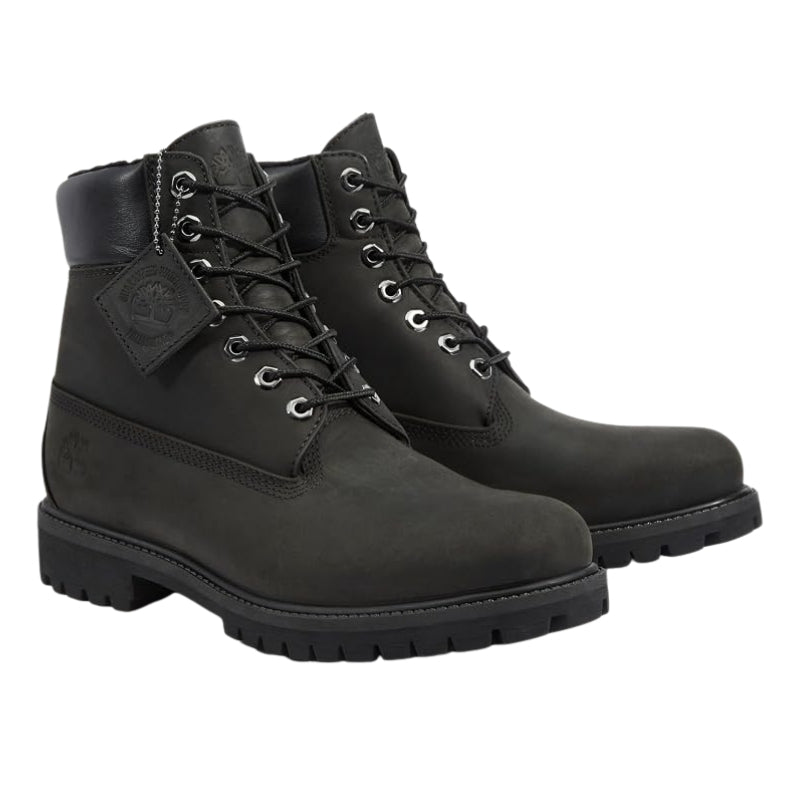 A pair of Timberland 6-inch lace-up boots