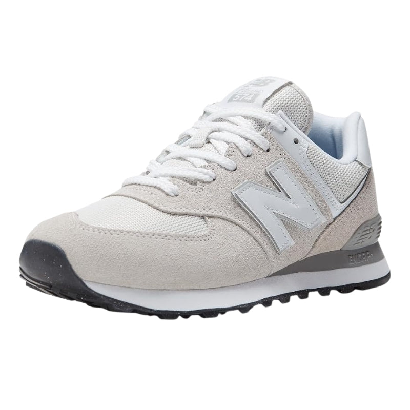 A New Balance 574 sneaker in light gray 