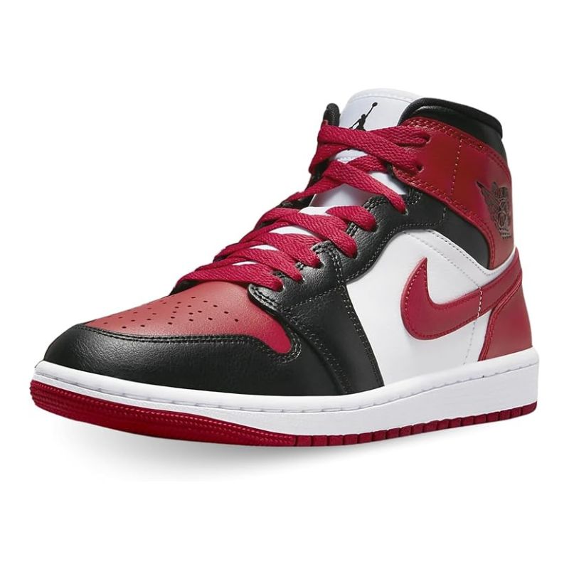 A classic high-top sneaker in black, 