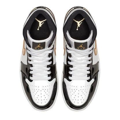 A pair of Air Jordan 1 Retro High OG sneakers