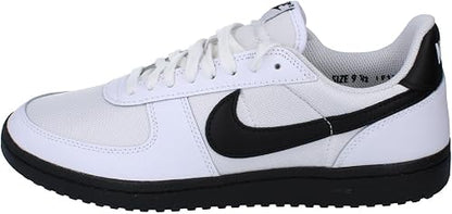 Alt text:
Side profile view of white and black vintage