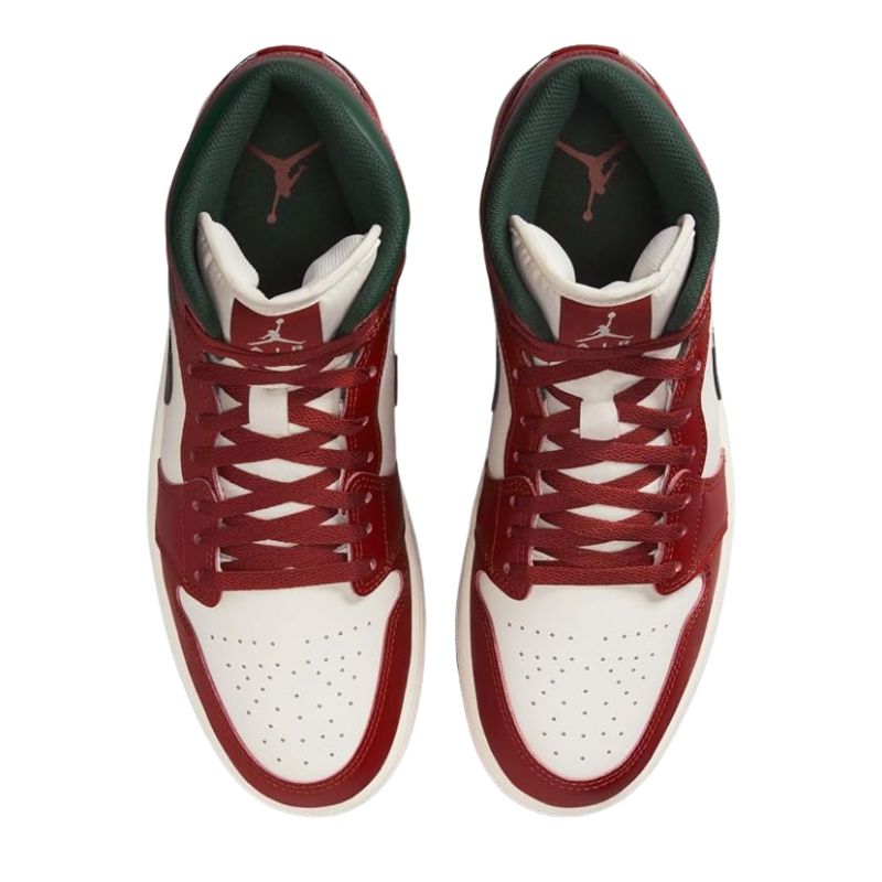 Men's Air Jordan 1 Mid Leather Sneakers