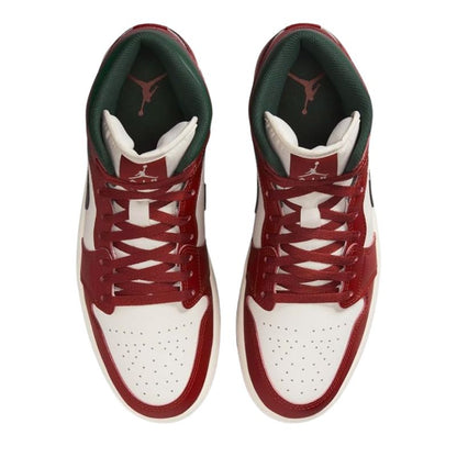 Men's Air Jordan 1 Mid Leather Sneakers