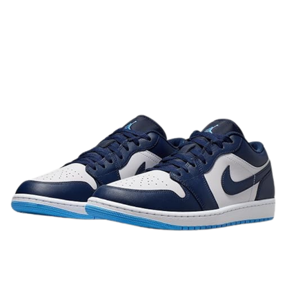 Nike Men's Air Jordan 1 Low Leather Sneakers