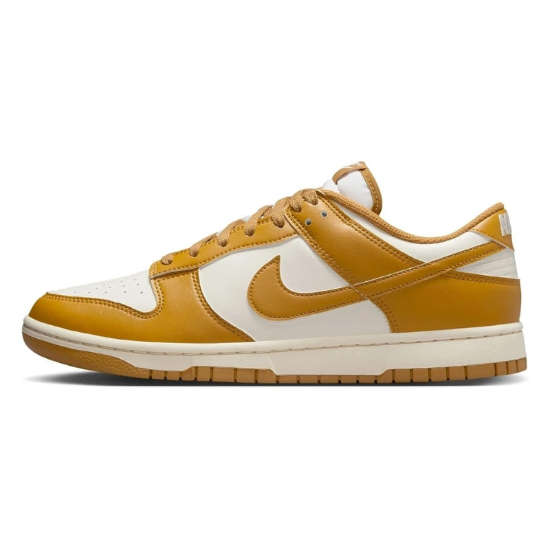 classic-retro-two-tone-leather-low-sneakers-side
