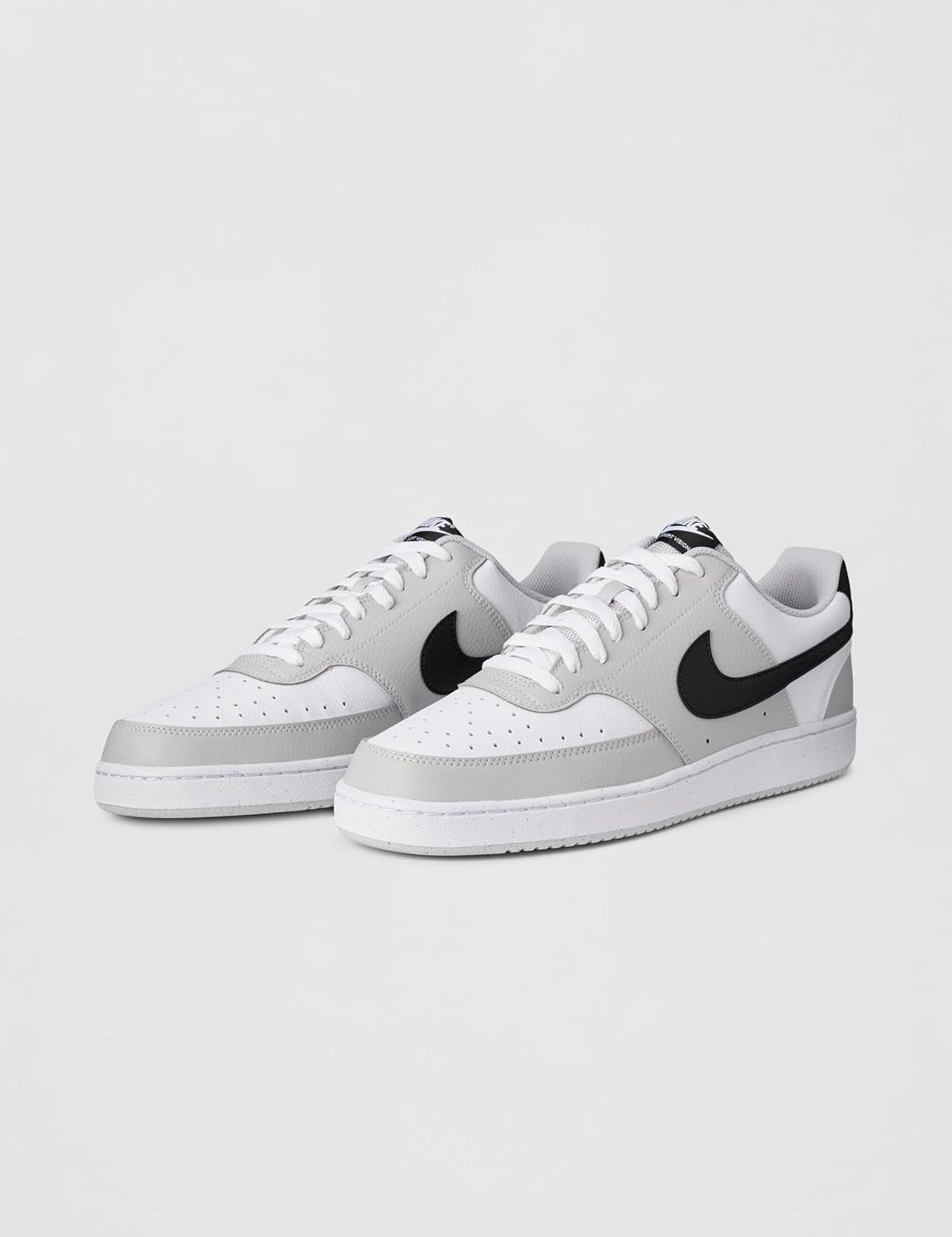Nike Court Vision Low Men's Shoes - Grey Fog/Black/White